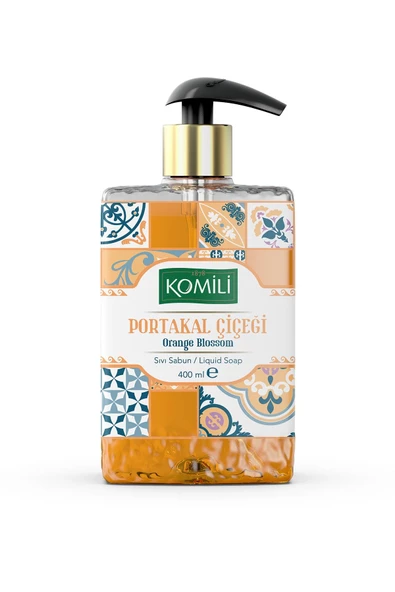 Komili Premium Portakal Çiçeği Sıvı Sabun - Portakal Kokulu - 400 ml - 3