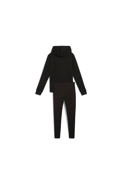 Puma Metallic Tracksuit FL 683046 01 Kadın Eşofman Takımı Siyah XS-XL - 3