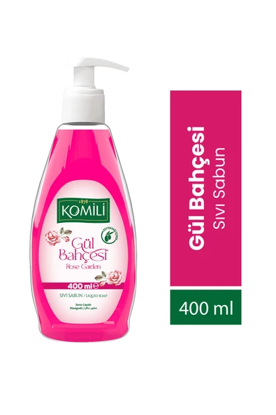Komili Gül Bahçesi Sıvı Sabun - Gül Kokulu - 400 ml