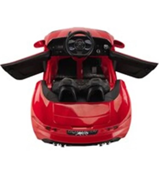 BABYHOPE 442 COUGAR 12V KUMANDALI AKÜLÜ ARABA KIRMIZI - Resim 2