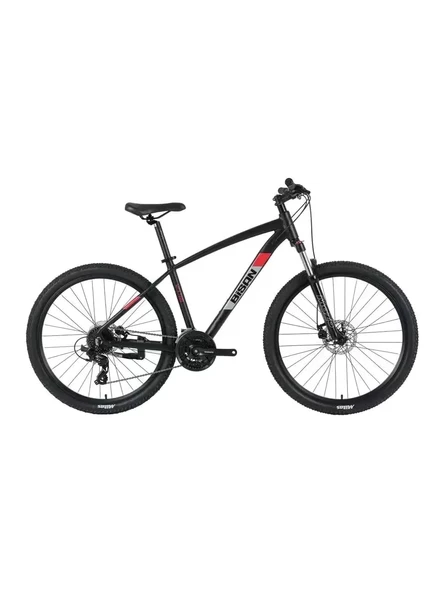 Bisan MTX 7200 MD Fren 24 Vites 29 Jant Dağ Bisikleti Siyah Kırmızı 17 Kadro