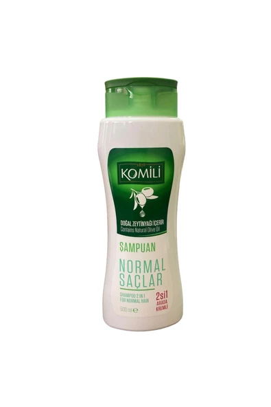 Komili Normal Saçlar Için 2'si 1 Arada Kremli Temel Bakım Şampuanı 500 Ml - 3