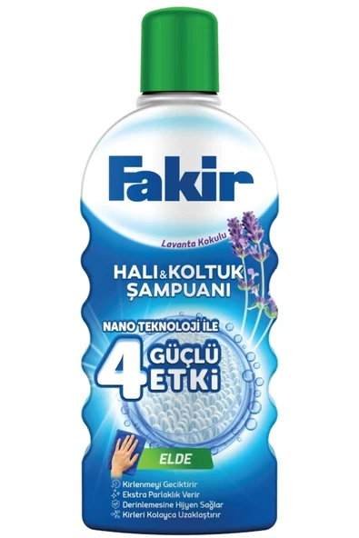 Fakir Elde Lavanta Nano Teknolojili Halı Ve Koltuk Şampuanı 1000