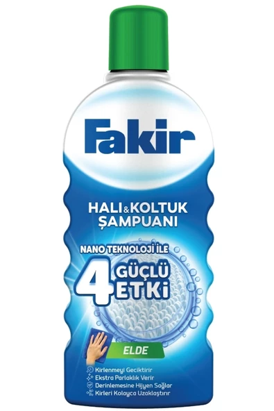 Fakir Elde Nano Teknolojili Halı Ve Koltuk Şampuanı 1000 Ml