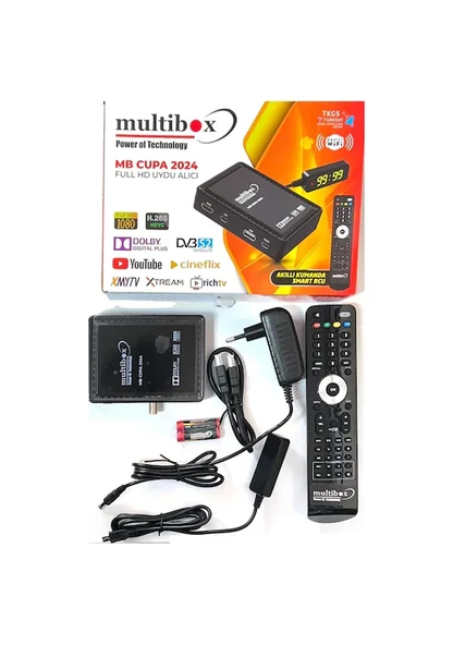 Multibox MB-CUPA 2024 HD Ethernetli Uydu Alıcısı - 3