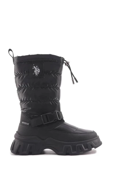 U.S.POLO ASSN PORETTA 4PR SİYAH COMFORT CASUAL KIZ BOT&ÇİZME - 3