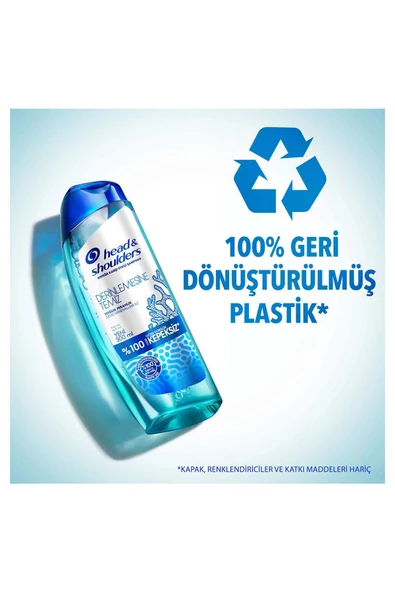 Head&Shoulders Derinlemesine Temiz Şampuan Saç Derisi Detoksu 300 ml - 7