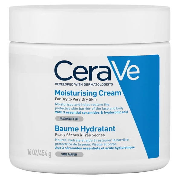 CeraVe Moisturising Cream - Nemlendirici Bakım Kremi 454gr