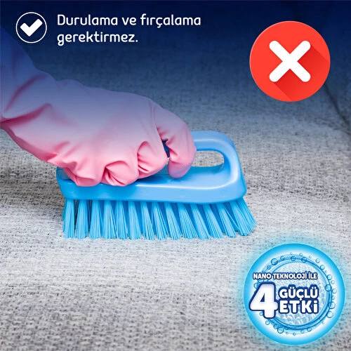 Fakir Nano Teknoloji ile Elde Yıkama Halı ve Koltuk Şampuanı 1000ml x 3 Adet - 6