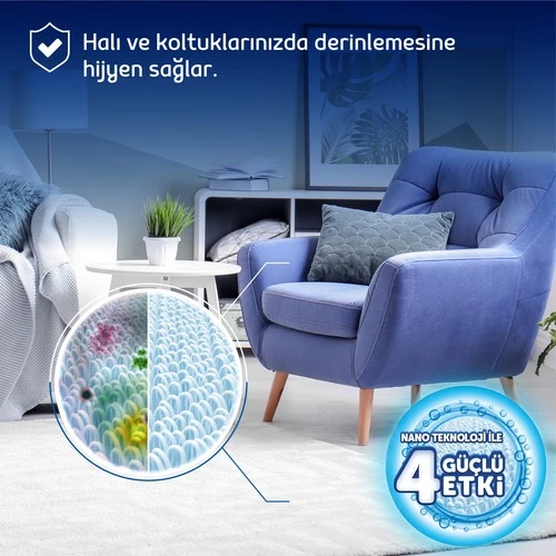 Fakir Nano Teknoloji ile Elde Yıkama Halı ve Koltuk Şampuanı 1000ml x 3 Adet - 3
