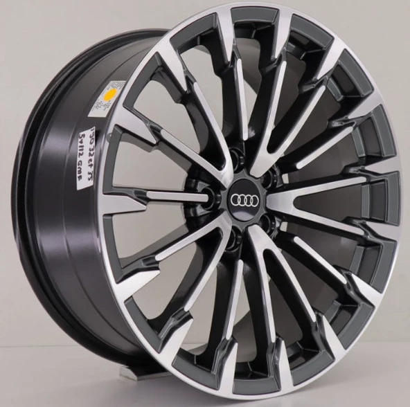 R1 Wheels 19 inç 5*112 ET35 Füme Jant Takımı (J-2775)