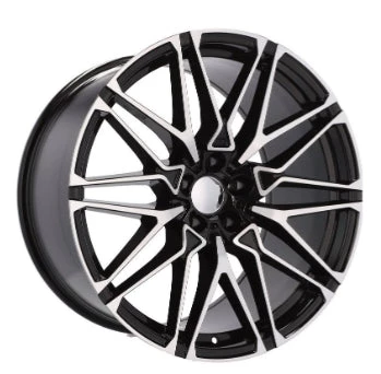 R1 Wheels 21 inç 5*120 ET37 Siyah Jant Takımı (J-2947)