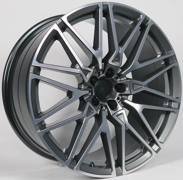 R1 Wheels 21 inç 5*112 ET43 Füme Jant Takımı (J-2950)