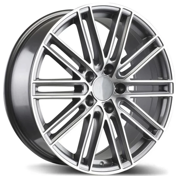 R1 Wheels 20 inç 5*130 ET71 Füme Jant Takımı (J-2975)