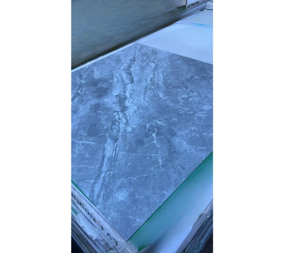 Renkli Duvarlar Yapışkanlı Yer Zemin ve Duvar Kaplama Paneli Arkası Kauçuklu 60X60cm Banyo Salon Floor Pvc Panel 617 - 3