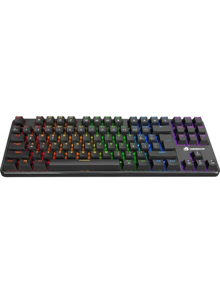 GameBooster GM06B Plus Rainbow Aydınlatmalı TKL Mekanik Red Switch Oyuncu Klavyesi - 4