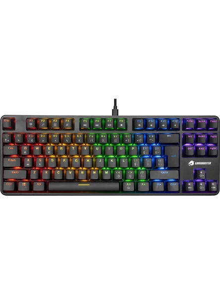 GameBooster GM06B Plus Rainbow Aydınlatmalı TKL Mekanik Red Switch Oyuncu Klavyesi