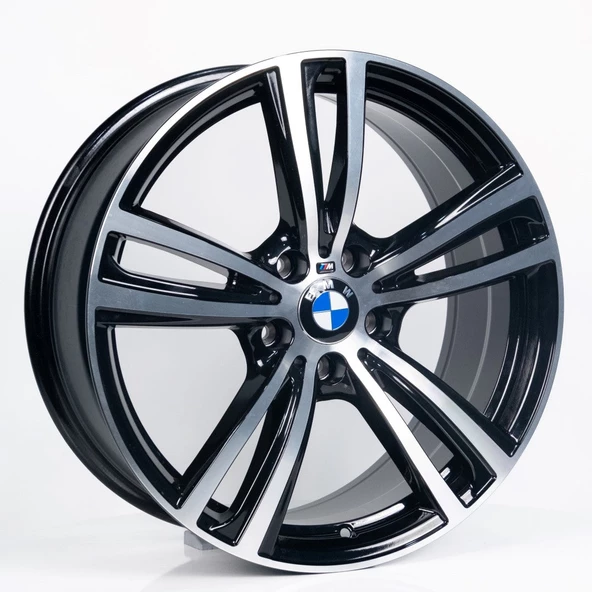 R1 Wheels 19 inç 5*120 ET42 Siyah Jant Takımı (J-3004)