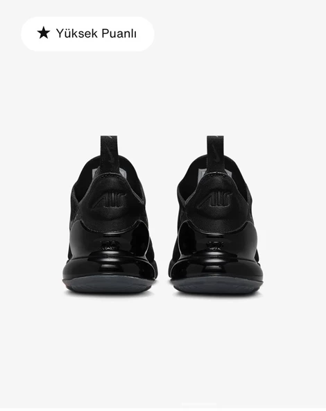 Nike Air Max 270 siyah erkek spor ayakkabı - 8