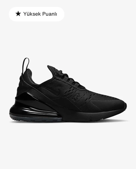 Nike Air Max 270 siyah erkek spor ayakkabı - 2