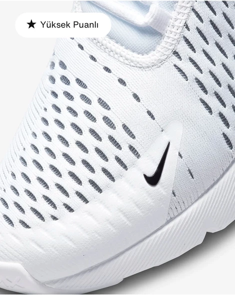 Nike Air Max 270 Beyaz Erkek Spor Ayakkabı - 5