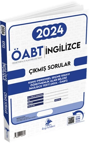 Dizgi Kitap ÖABT İngilizce Sınavı Tek Fasikül Orijinal Çıkmış Sorular