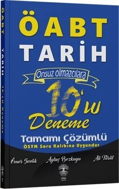 Dizgi Kitap ÖABT Tarih 10 lu Deneme