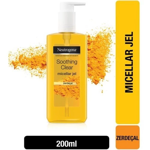 Neutrogena Soothing Clear Micellar Yüz Temizleme Jeli 200ML (4 Lü Set) - 3