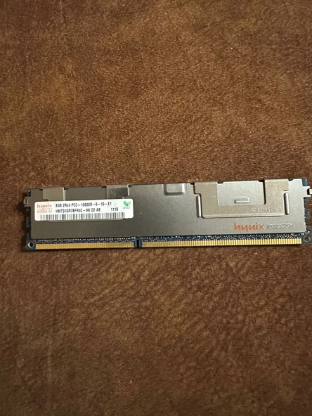 Hynix HMT31GR7AFR4C-H9 8GB PC3-10600 DDR3 1333MHz 2Rx4 ECC SERVER RAM BELLEK