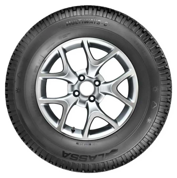 Lassa Multiways-C 8pr  215/65r16c 109/107r Kamyonet 4 mevsim 2024 ürün görseli 1