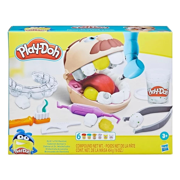 Hasbro Play-Doh Dişçi Seti (F1259)