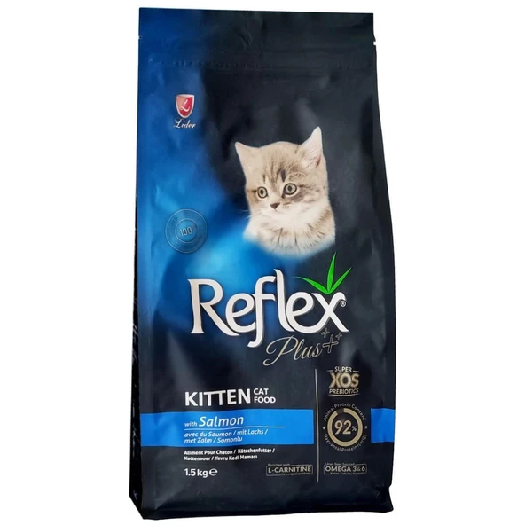 Reflex Plus Kitten Somonlu Yavru Kedi Maması 1.5 kg