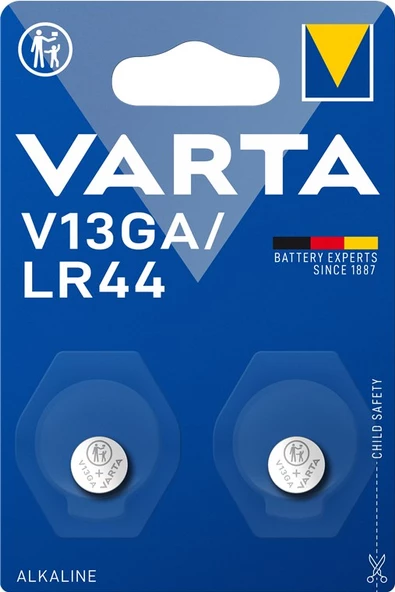 Varta 13 GA İkili Alkalin Pil 15 V AG13 - LR44