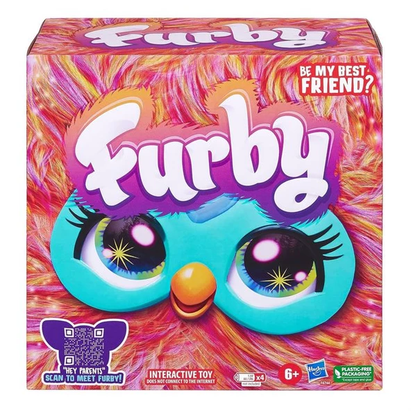 Furby Mercan Interaktif Peluş F6744