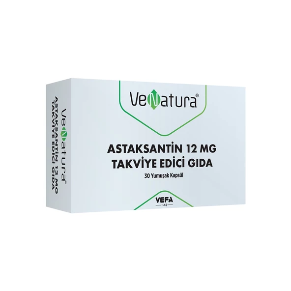 Venatura Astaksantin Takviye Edici Gıda 30 Kapsül ürün görseli 1