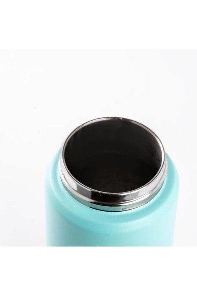 Tantitoni TUTAMAÇLI YEŞİL PASLANMAZ ÇELİK PİPETLİ TERMOS 350ML - 3