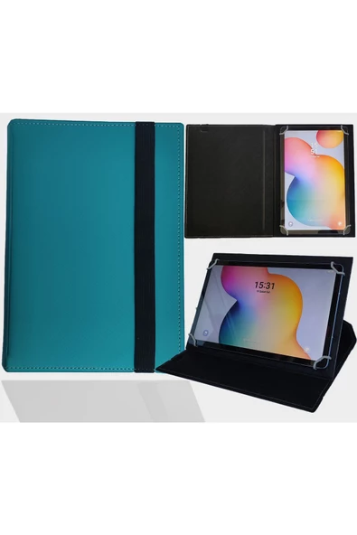 Welio Wpad Aura Tablet Uyumlu Standlı Üniversal Kapaklı Tablet Kılıfı