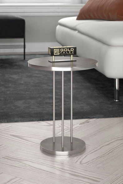 ORTA SEHPA VE ZİGON SEHPA TERRA GÜMÜŞ GORDİON - Resim 5