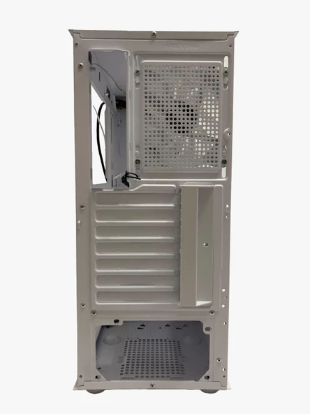 Gameforce Rainy Beyaz 4x120mm Rainbow Fan E-ATX Oyuncu Bilgisayar Kasası - 6