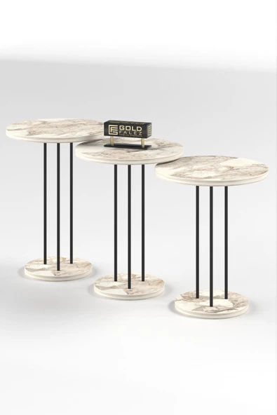 ORTA SEHPA VE ZİGON SEHPA TERRA SET EFES - Resim 5