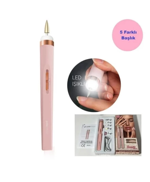 Polosmart Manikür & Pedikür Set Rose Gold PSC16 - 2