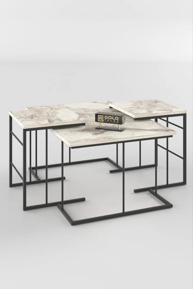 ORTA SEHPA VE ZİGON SEHPA SOLO SET EFES ürün görseli 1