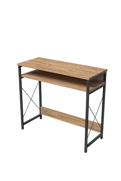 Çalışma Masası  Bilgisayar Laptop Ofis Masası Okul Ev Atlantik Çam - 5