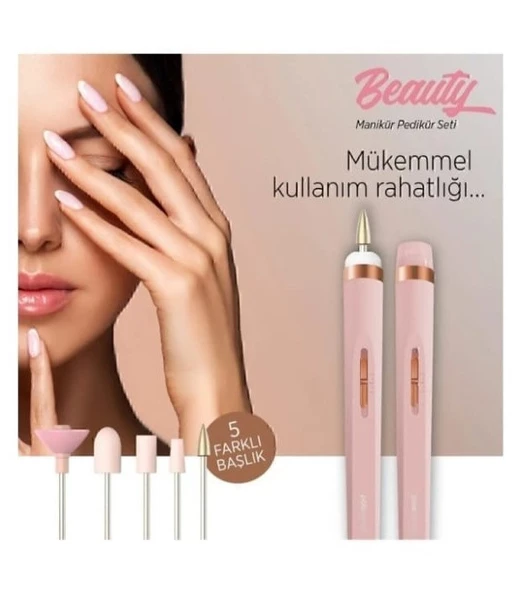 Polosmart Manikür & Pedikür Set Rose Gold PSC16