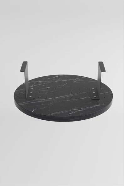 Yan Sehpa Ayarlanabilir Tepsi Dekoratif Modern Tepsi Koltuk Sehpası Bendir - 5