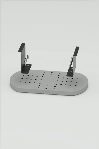 Yan Sehpa Ayarlanabilir Tepsi OVAL Dekoratif Modern Yatay Dikey Koltuk Sehpası BENDİR - Resim 5