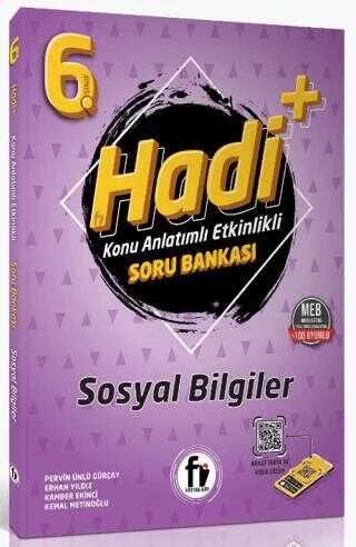 Fi 6.Sınıf Hadi Sosyal Bilgiler Konu Anlatımlı Etkinlikli Soru Bankası 2024