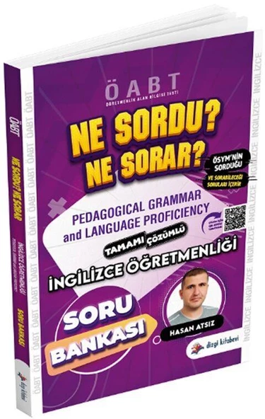 ÖABT İngilizce Öğretmenliği Pedagogical Grammar And Language Proficiency Ne Sordu Ne Sorar Soru Bankası Dizgi