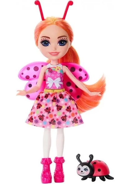 Enchantimals Popüler Karakter Bebekler - Ladonna Ladybug HNT57