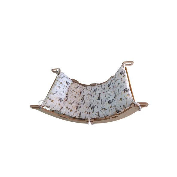 MukoToys Sallanan Çocuk Yatağı, Montessori Çocuk Yatağı - 7